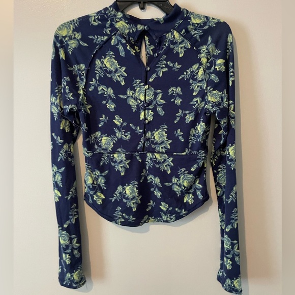 NWOT free people floral top - Picture 8 of 9